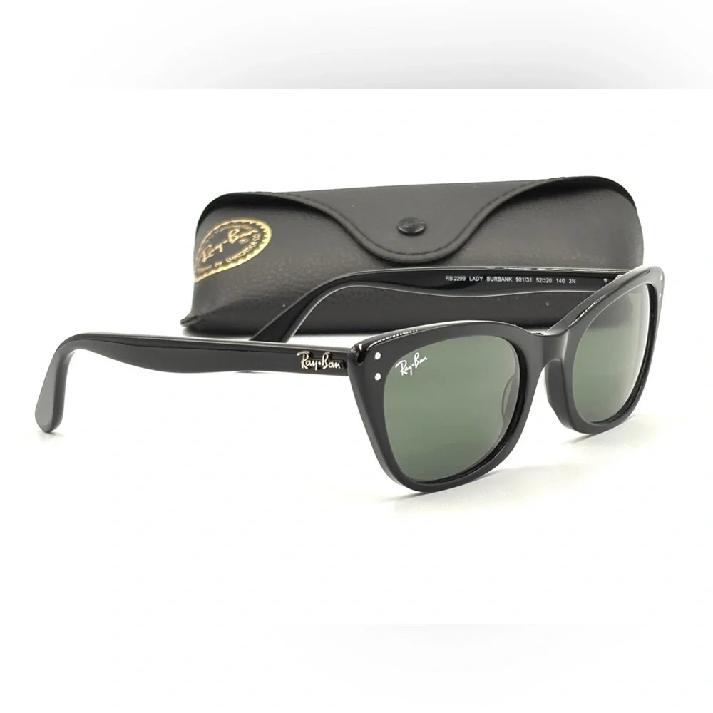 Lady Burbank RB2299 Cateye Sunglasses Ray-Ban Lady Burbank 901/31 52-20-140 3N - Picture 8 of 11